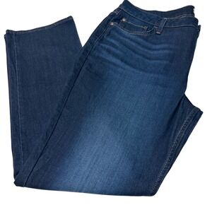 Lee Women's Straight Leg Jeans - Dark Blue